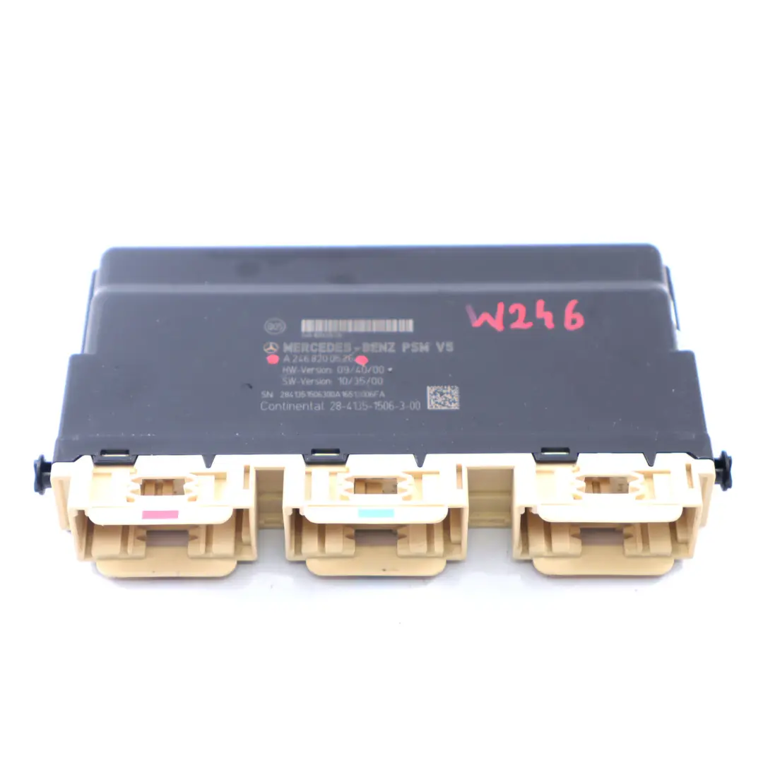 Module Mercedes W176 W246 Control Unit Front Left Right N/O/S to Seat with Part number A2468200526 Seat Module Mercedes W176 W246 Control Unit Front Left Right N/O/S - SKU A2468200526 - Part number A2468200526