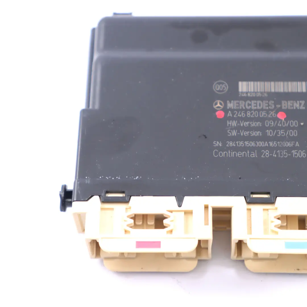 Module Mercedes W176 W246 Control Unit Front Left Right N/O/S to Seat with Part number A2468200526 Seat Module Mercedes W176 W246 Control Unit Front Left Right N/O/S - SKU A2468200526 - Part number A2468200526