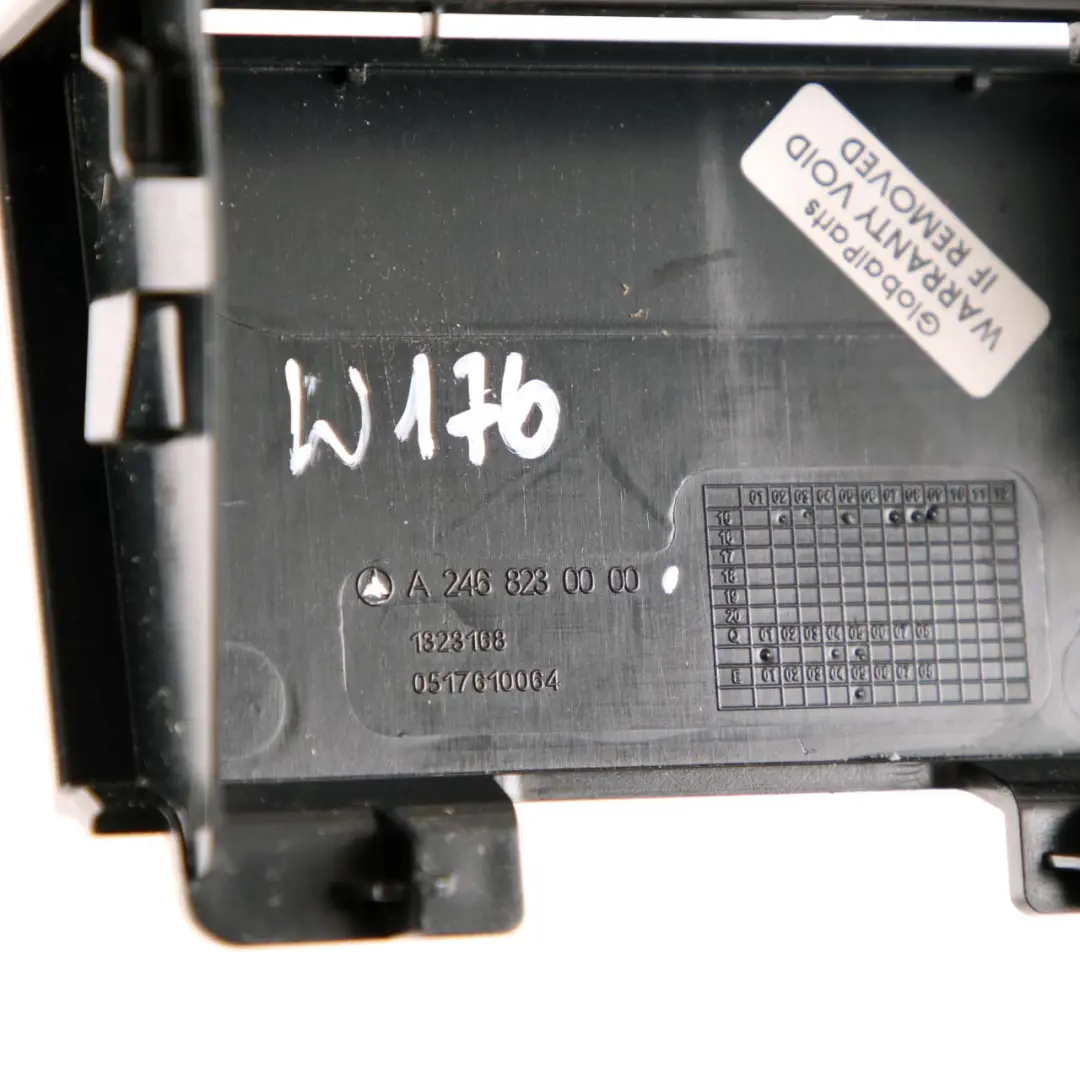 Centre Console Storage Tray Retaining Plate to Mercedes W176 W246 with Part number A2468230000 Mercedes W176 W246 Centre Console Storage Tray Retaining Plate - SKU A2468230000 - Part number A2468230000