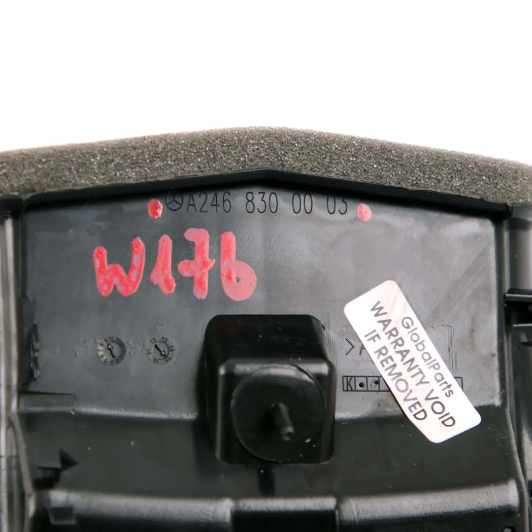 Mittel Konsole Hinten Lüftungs Düse Grill Schwarz für Mercedes W176 mit Teilenummer A2468300003 Mercedes W176 Mittel Konsole Hinten Lüftungs Düse Grill Schwarz - SKU A2468300003 - Teilenummer A2468300003