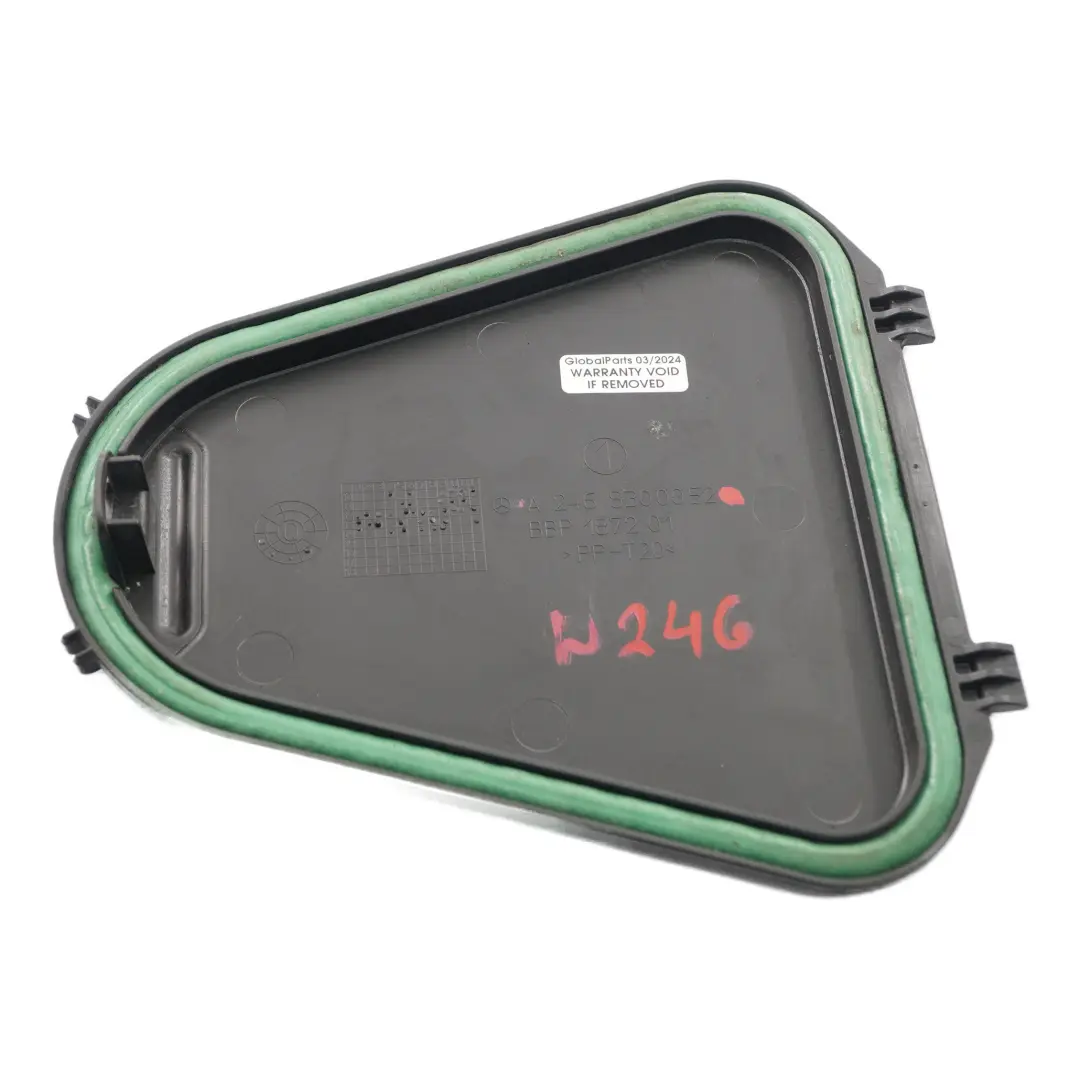 Pannello parabrezza anteriore Copertura parabrezza per Mercedes W246 con numero di parte A2468300052 Mercedes W246 Pannello parabrezza anteriore Copertura parabrezza - SKU A2468300052 - Numero di parte A2468300052