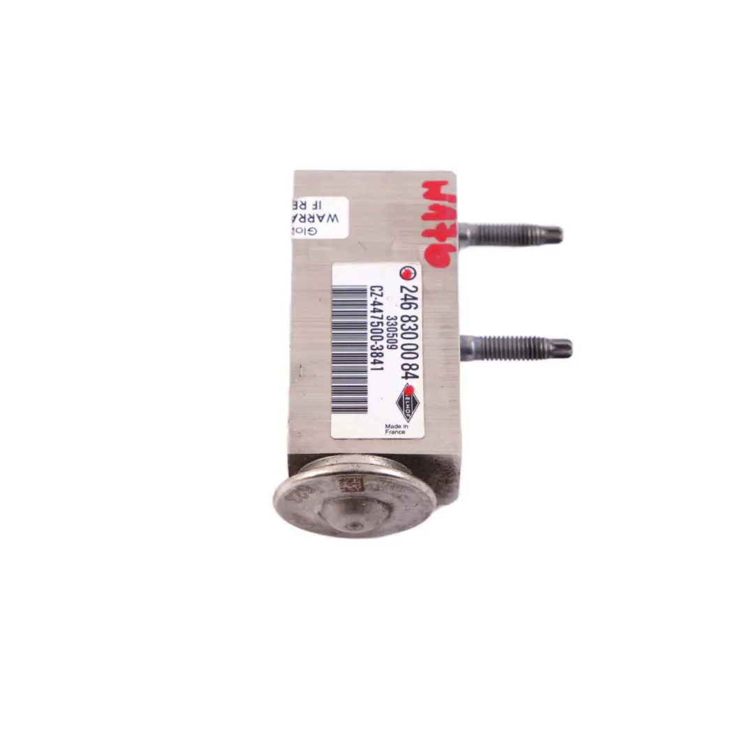 Klimaanlagen Expansionsventil A/C für Mercedes W176 W246 mit Teilenummer A2468300084 Mercedes W176 W246 Klimaanlagen Expansionsventil A/C - SKU A2468300084 - Teilenummer A2468300084