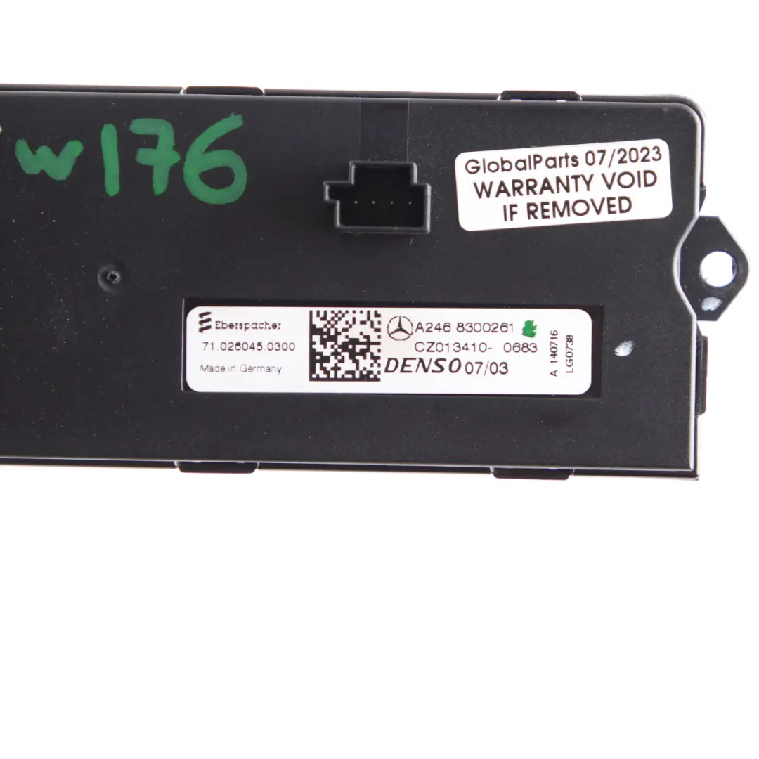 Mercedes W176 W246 Heater Matrix Heat Exchanger Radiator - SKU A2468300261 - Part number A2468300261