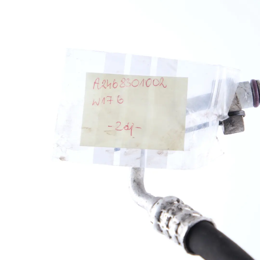 Aire Acondicionado Tubo Condensador A/C para Mercedes W176 W246 con número de pieza A2468301002 Mercedes W176 W246 Aire Acondicionado Tubo Condensador A/C - SKU A2468301002 - Número de pieza A2468301002