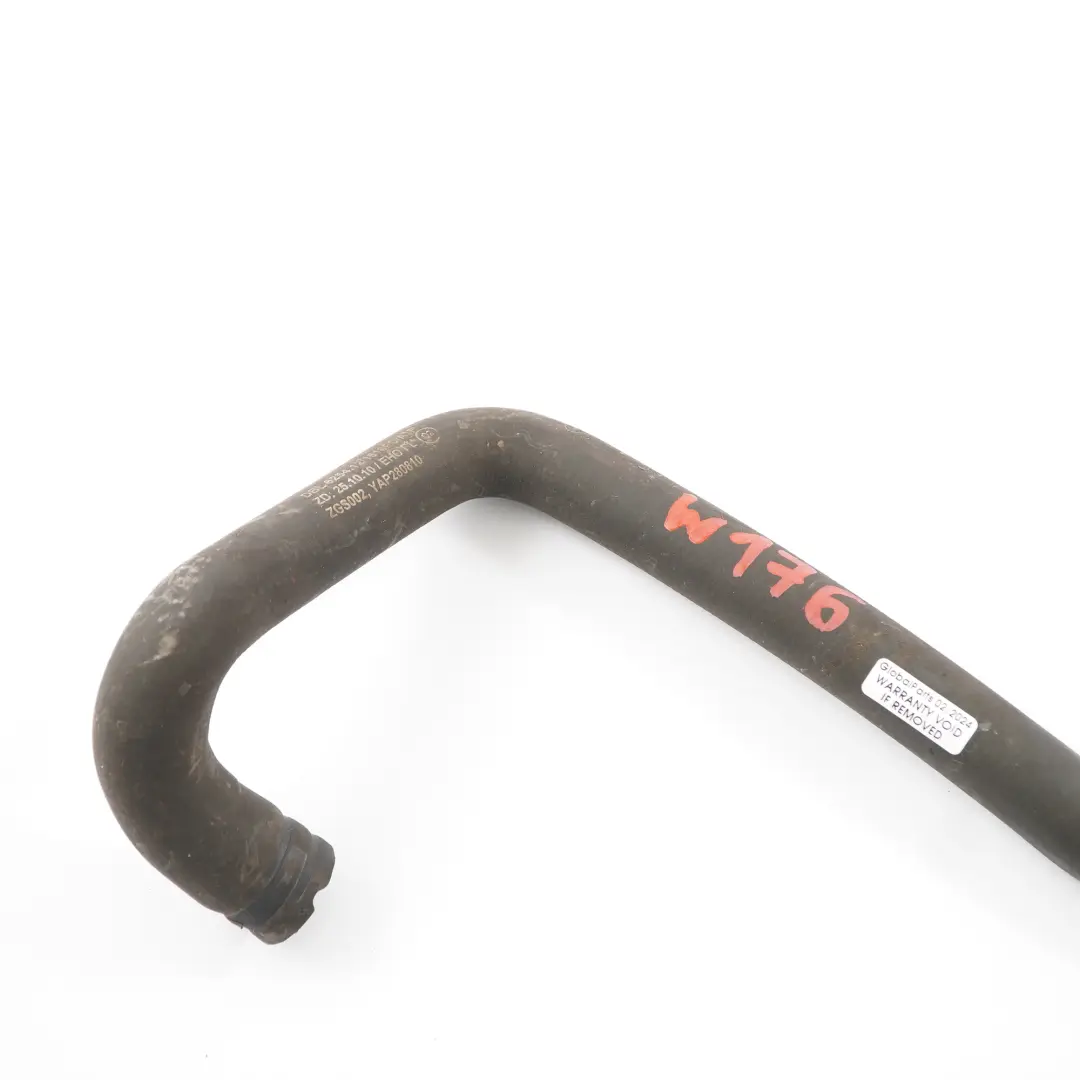 Water Hose Mercedes W176 W246 M270 Coolant Cooling Pipe Line to with Part number A2468303096 Water Hose Mercedes W176 W246 M270 Coolant Cooling Pipe Line - SKU A2468303096 - Part number A2468303096