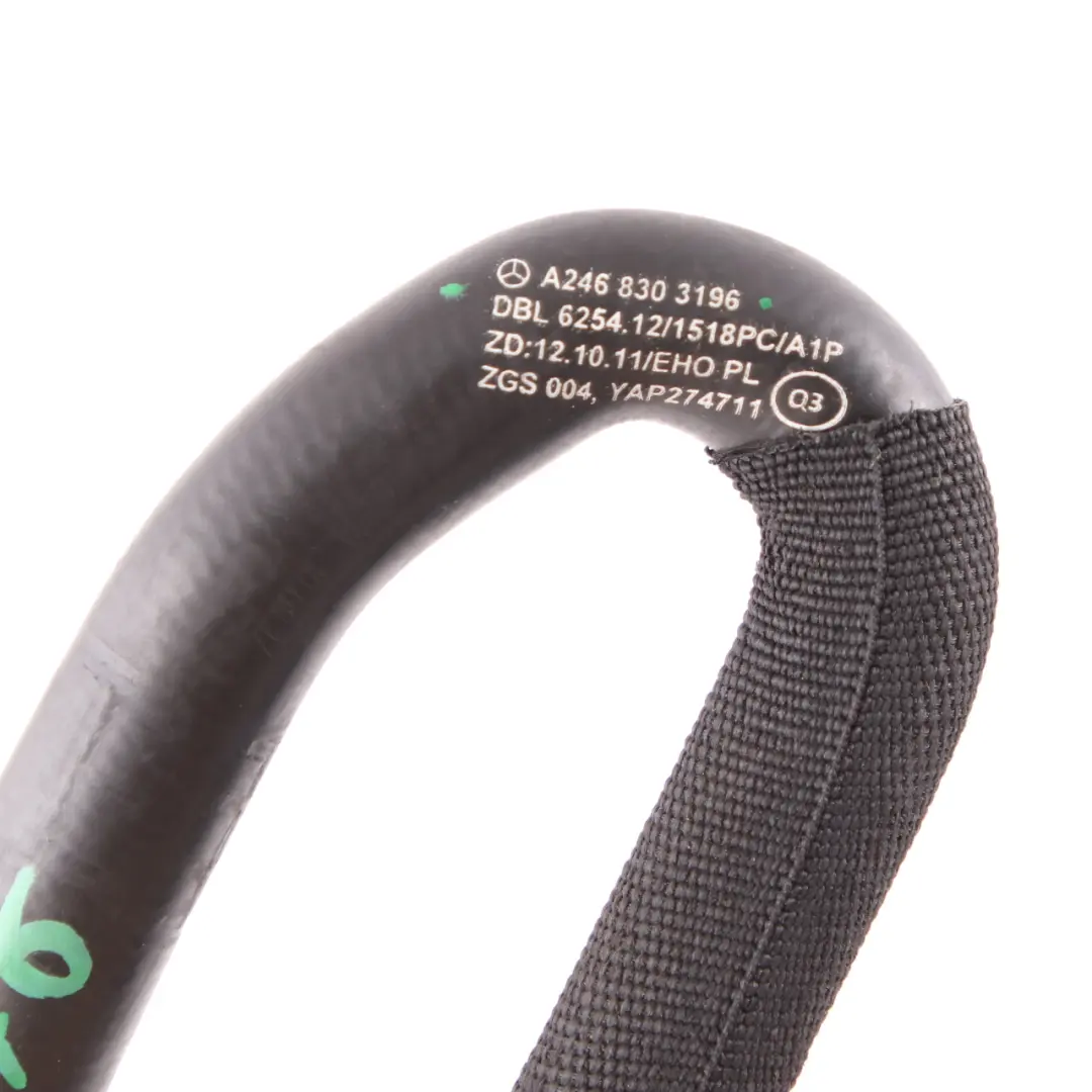 OM651 Tuyau d'eau Ligne Refroidissement Échangeur pour Mercedes W176 W246 à propos du numéro de pièce A2468303196 Mercedes W176 W246 OM651 Tuyau d'eau Ligne Refroidissement Échangeur - SKU A2468303196 - Numéro de pièce A2468303196