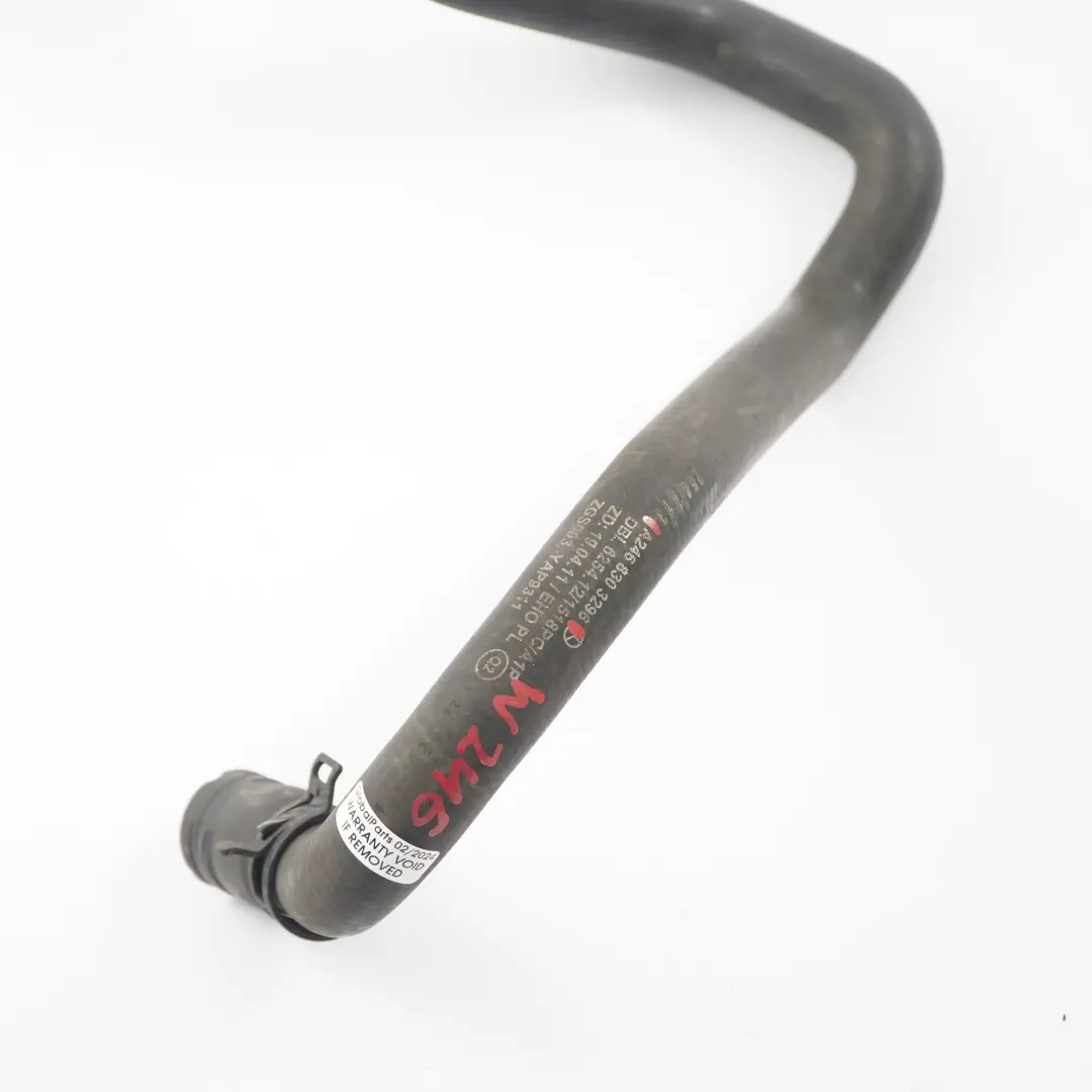  Tubo dell'acqua Mercedes C117 W176 W246 Tubo del riscaldatore - SKU A2468303296 - Numero di parte A2468303296