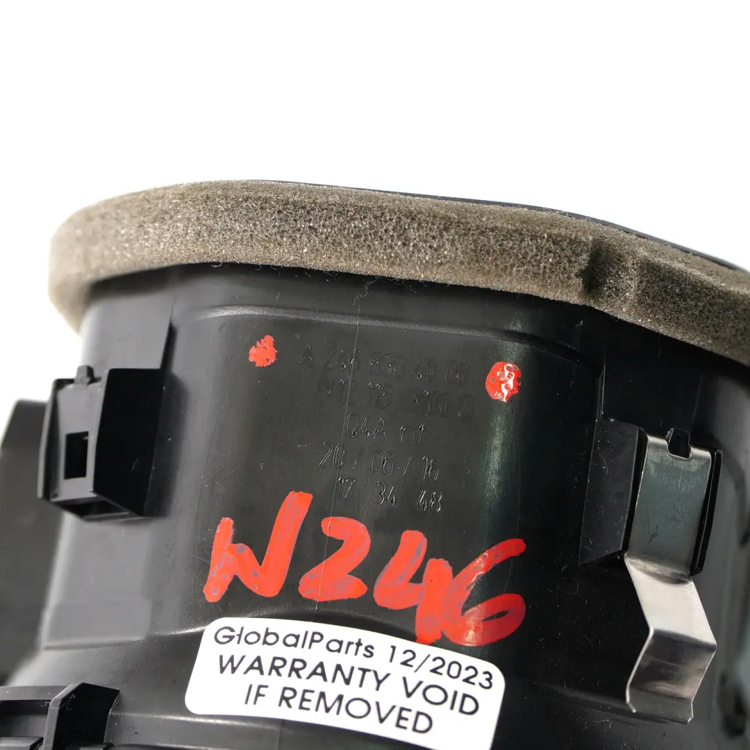 Mercedes W246 Armaturenbrett Rechts Düse Luftauslass Silber Schatten - SKU A2468304000 - Teilenummer A2468304000