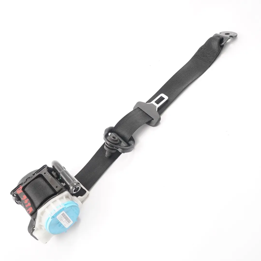  Ceinture de sécurité Mercedes W242 W246 arrière gauche Noir - SKU A2468600000 - Numéro de pièce A2468600000