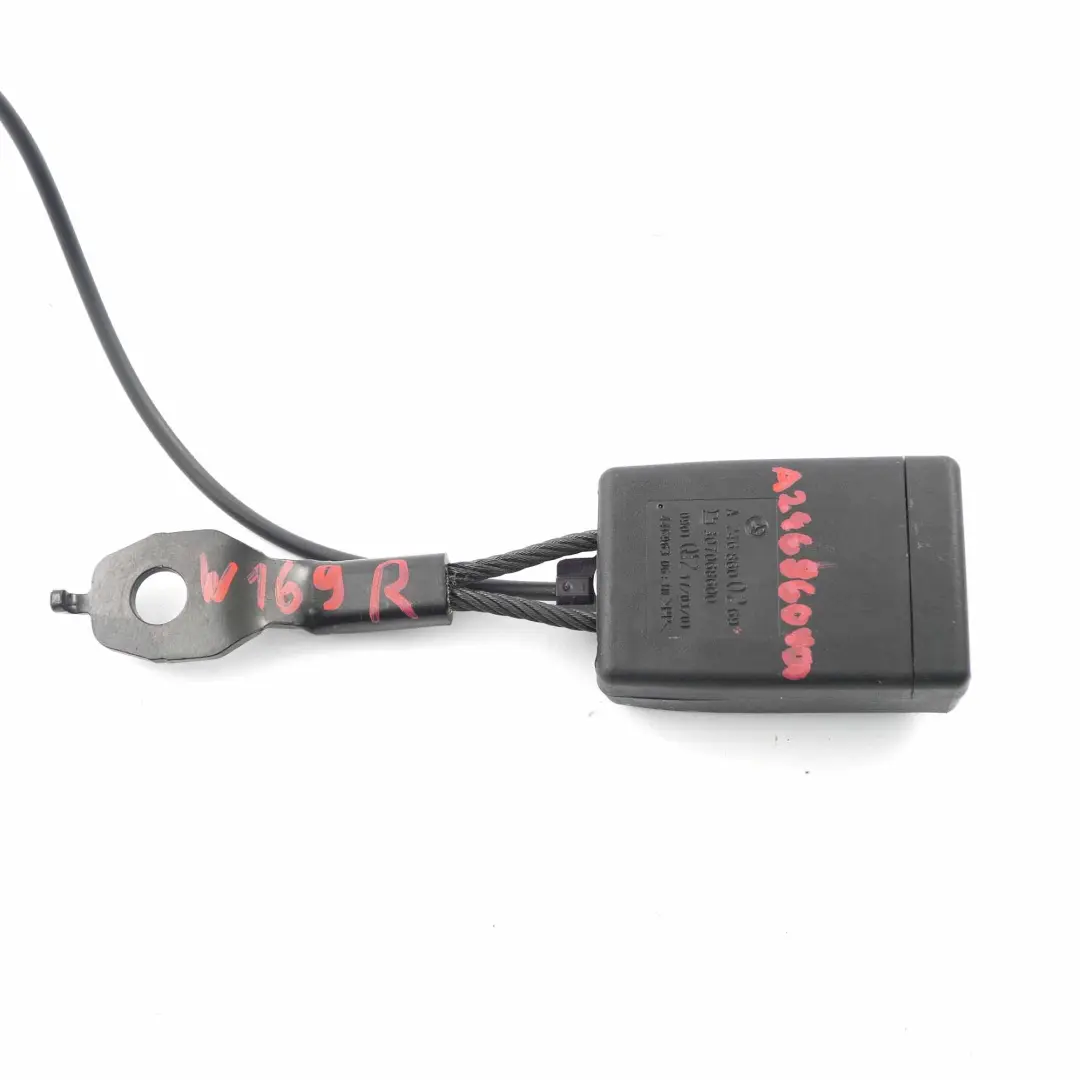 Fibbia cintura sicurezza Mercedes W176 anteriore sinistra destra per con numero di parte A2468600269 Fibbia cintura sicurezza Mercedes W176 anteriore sinistra destra - SKU A2468600269 - Numero di parte A2468600269