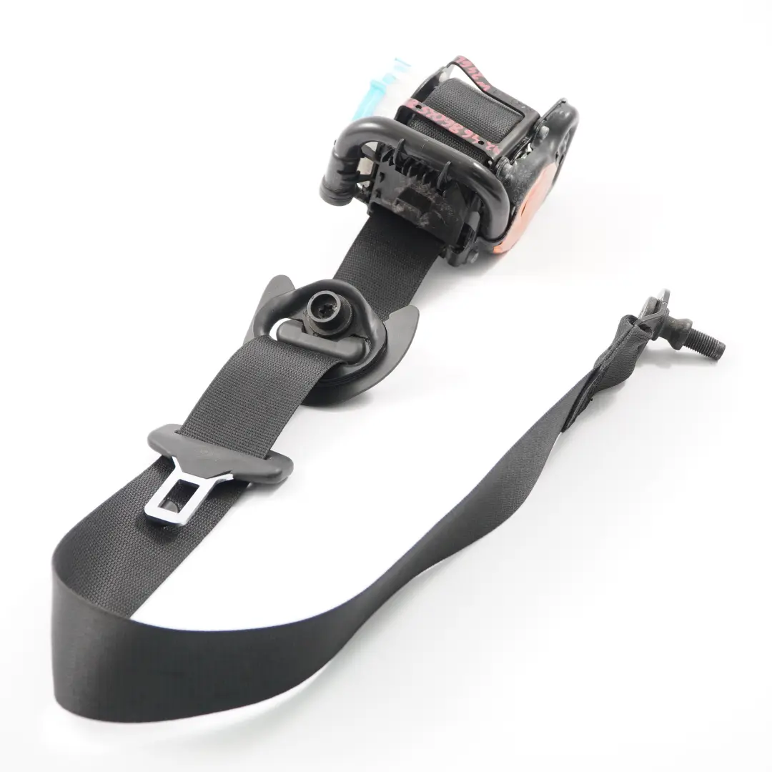 Cinturón de seguridad delantero izquierdo negro para Mercedes W246 con número de pieza A2468602585 Mercedes W246 Cinturón de seguridad delantero izquierdo negro - SKU A2468602585 - Número de pieza A2468602585
