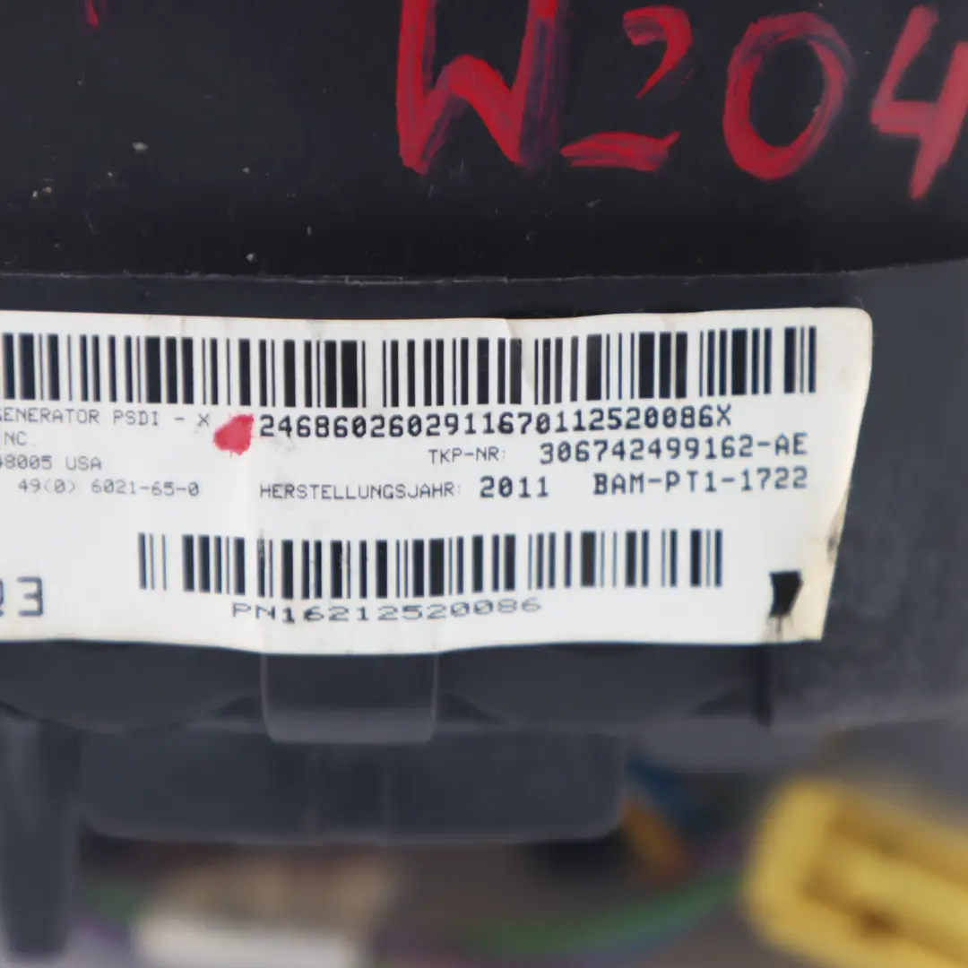 Módulo de Aire Lado del Conductor Negro para Mercedes W204 Volante con número de pieza A2468602602 Mercedes W204 Volante Módulo de Aire Lado del Conductor Negro - SKU A2468602602 - Número de pieza A2468602602