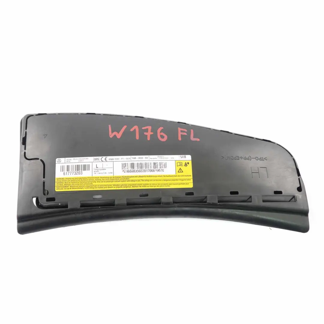 Poduszka Fotela Lewy Przód Airbag do Mercedes W176 o numerze A2468603502 Mercedes W176 Poduszka Fotela Lewy Przód Airbag - SKU A2468603502 - Numer Części A2468603502