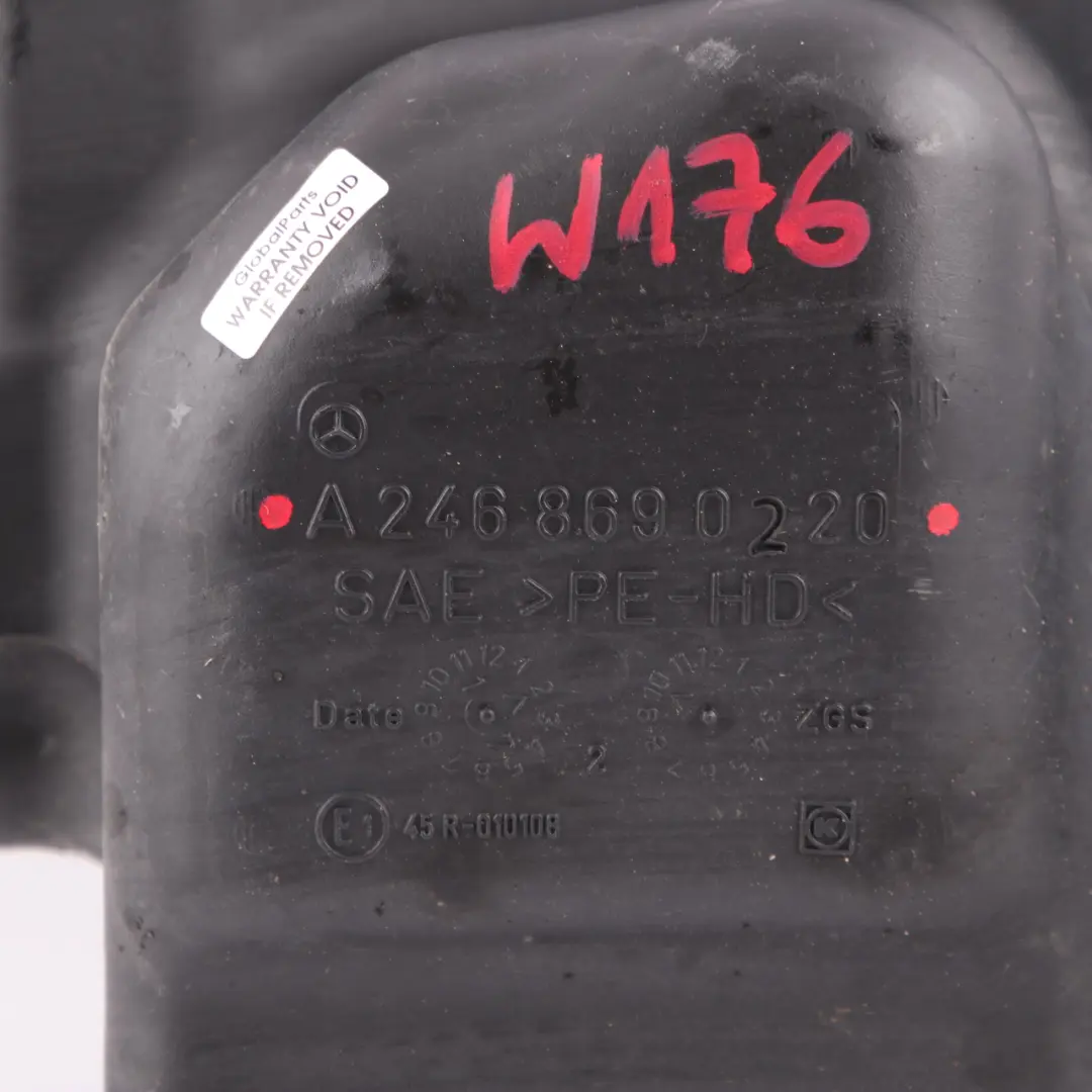 Réservoir de liquide lave-glace Container Bottle pour Mercedes W176 W246 à propos du numéro de pièce A2468690220 Mercedes W176 W246 Réservoir de liquide lave-glace Container Bottle - SKU A2468690220 - Numéro de pièce A2468690220