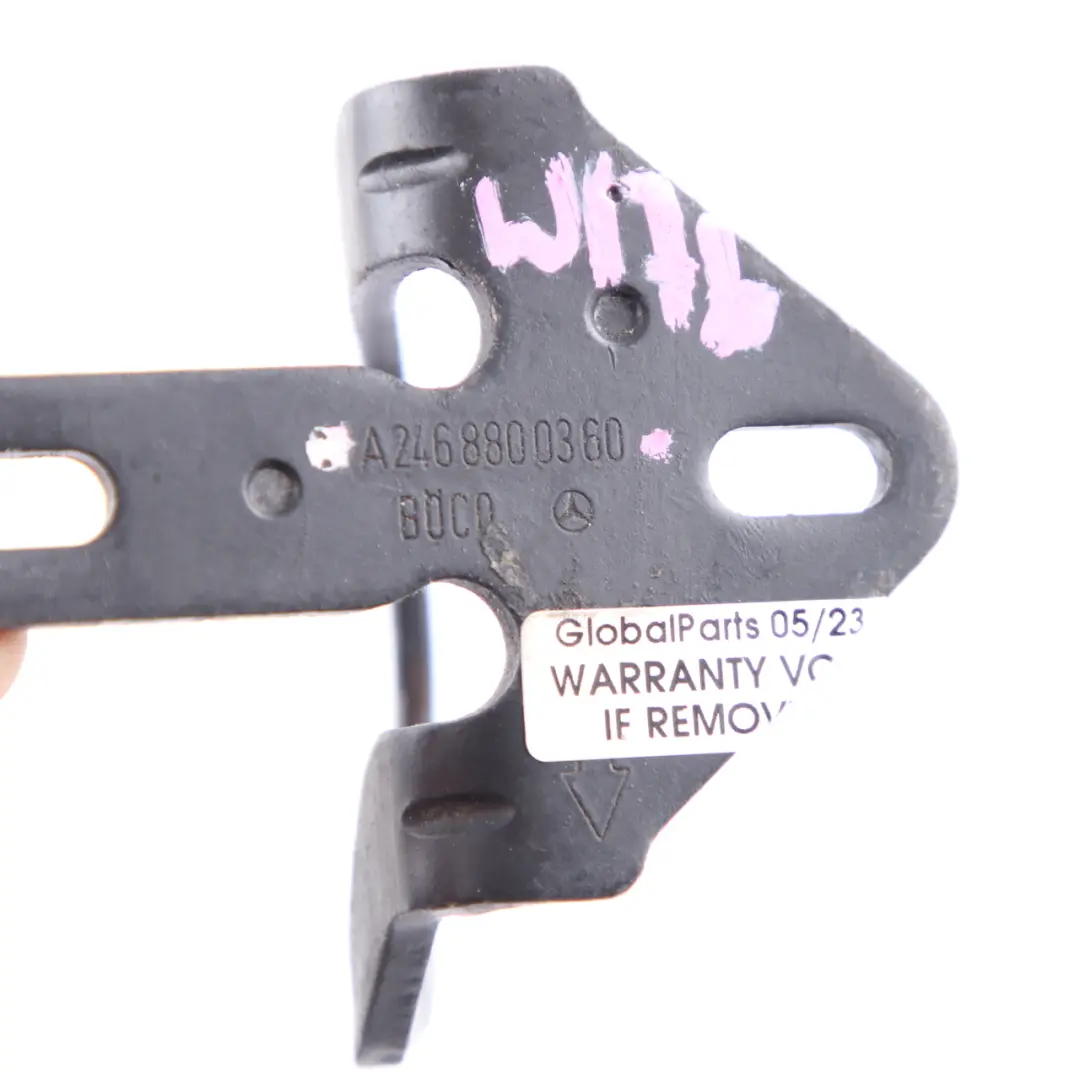 Verrouillage de Capot Mercedes W176 W246 Crochet Capot Moteur pour à propos du numéro de pièce A2468800360 Verrouillage de Capot Mercedes W176 W246 Crochet Capot Moteur - SKU A2468800360 - Numéro de pièce A2468800360