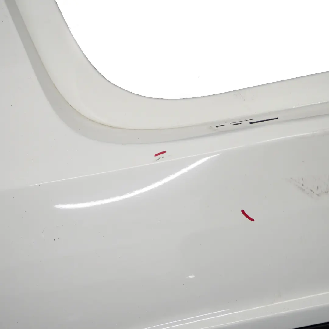 Mercedes W246 Bumper Rear Trim Panel Cover Calcite White - 650 - SKU A2468803440-CW - Part number A2468803440