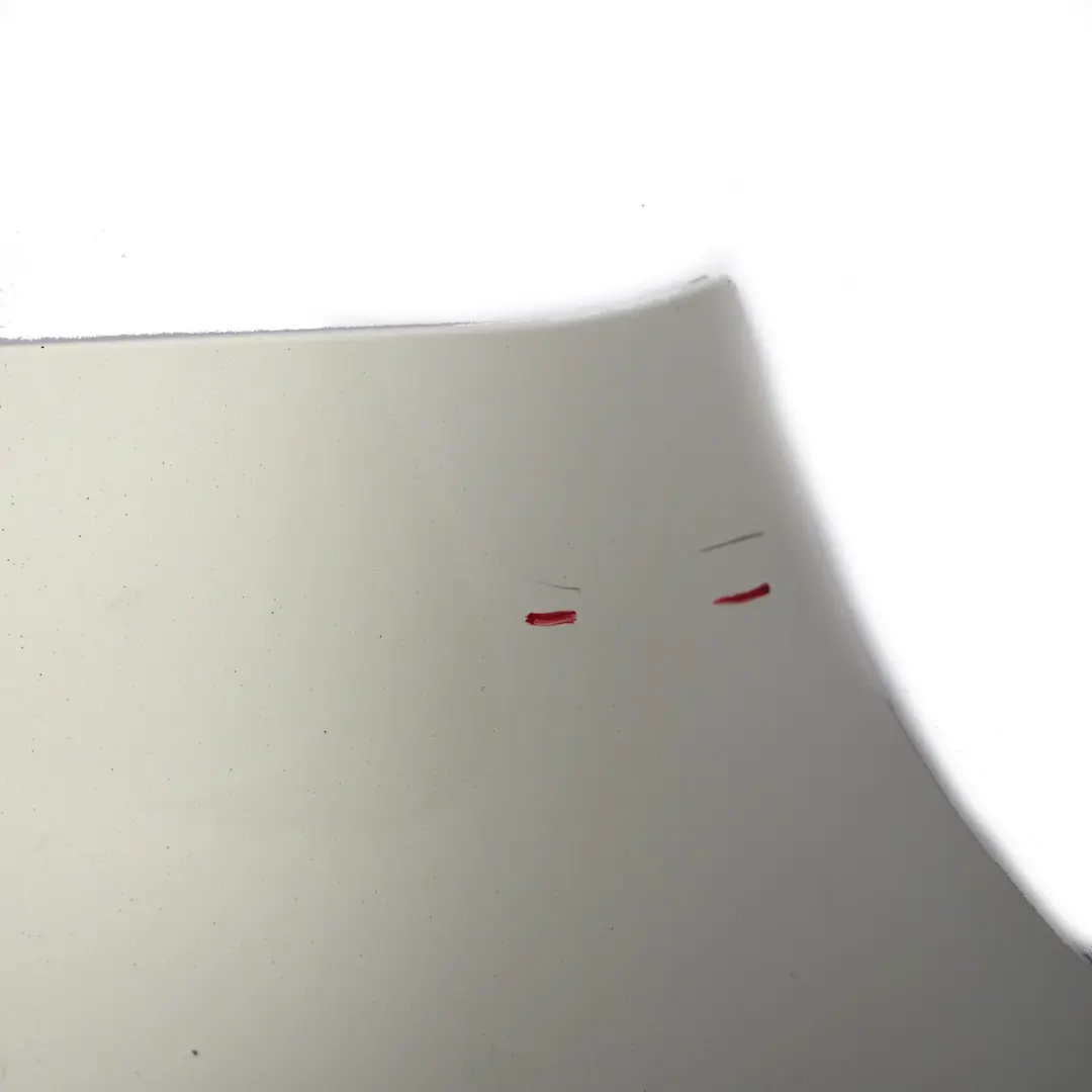 Mercedes W246 Bumper Rear Trim Panel Cover Calcite White - 650 - SKU A2468803440-CW - Part number A2468803440