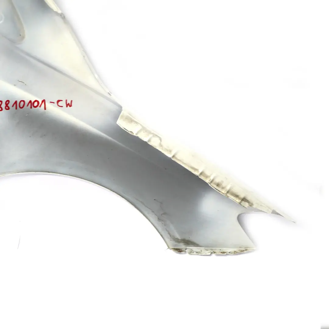 Mercedes W246 Kotflügelverkleidung vorne links Calcite White - 650 - SKU A2468810101-CW - Teilenummer A2468810101