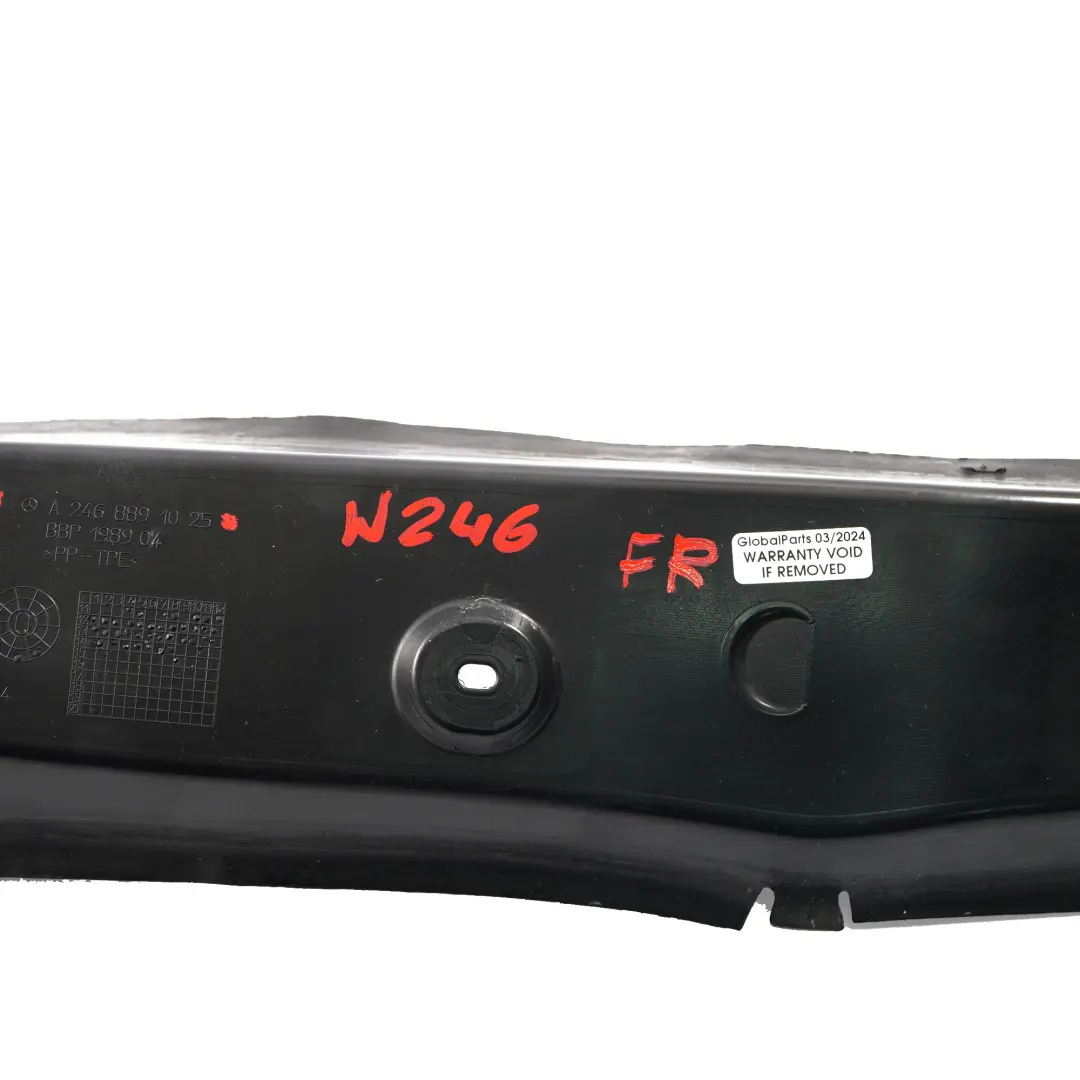  Kotflügel Abdeckung Mercedes W246 Kotflügel Tür Rechts Spalt Schild - SKU A2468891025 - Teilenummer A2468891025