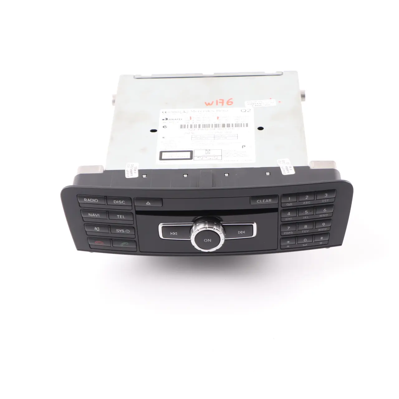Mercedes W176 W246 Radio Head Unit COMAND Navi Player Control Unit A2469000012