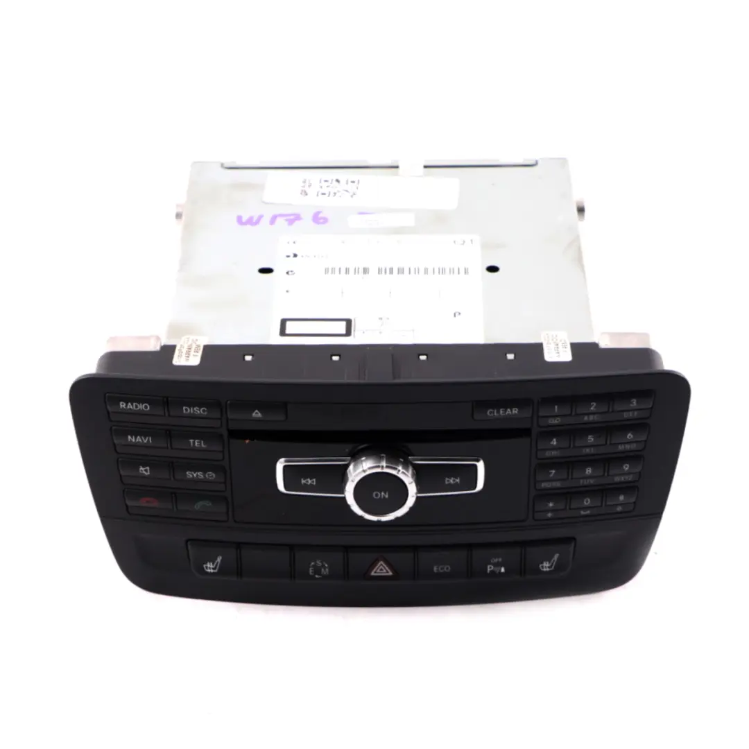 Radio Media Headunit Mercedes C117 W176 CD Radio Player Head Unit to with Part number A2469000212 Radio Media Headunit Mercedes C117 W176 CD Radio Player Head Unit - SKU A2469000212 - Part number A2469000212