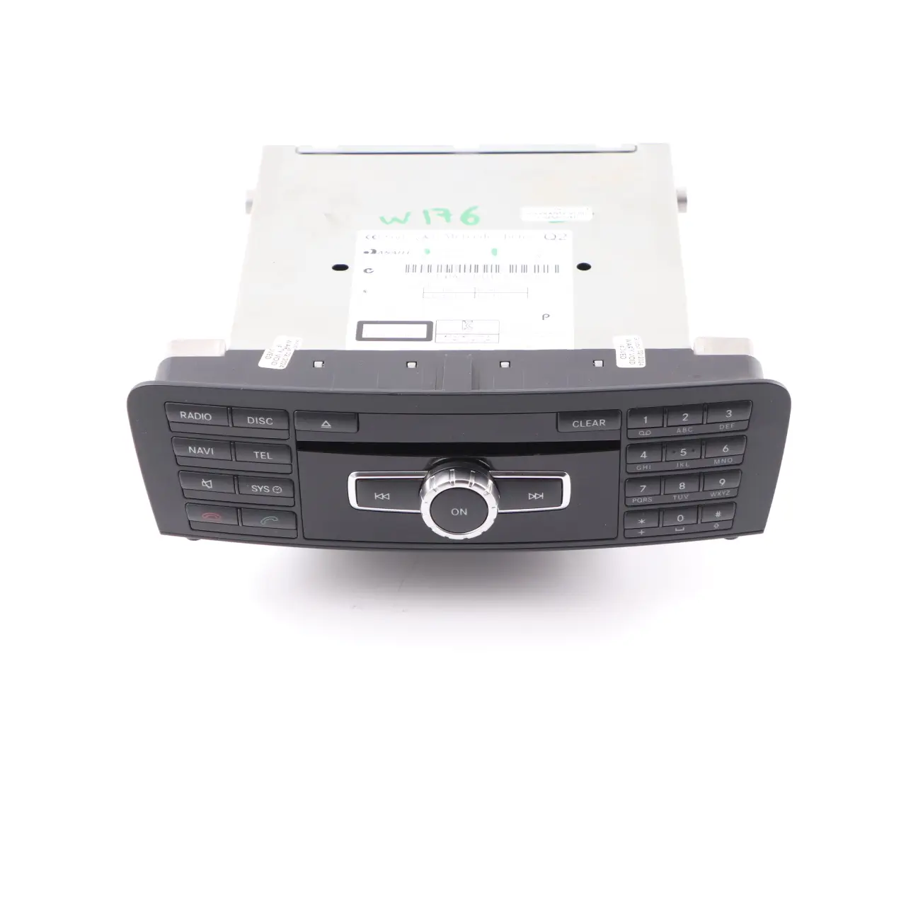 Mercedes W176 W246 Reproductor CD Radio COMAND Nav GPS A2469000312