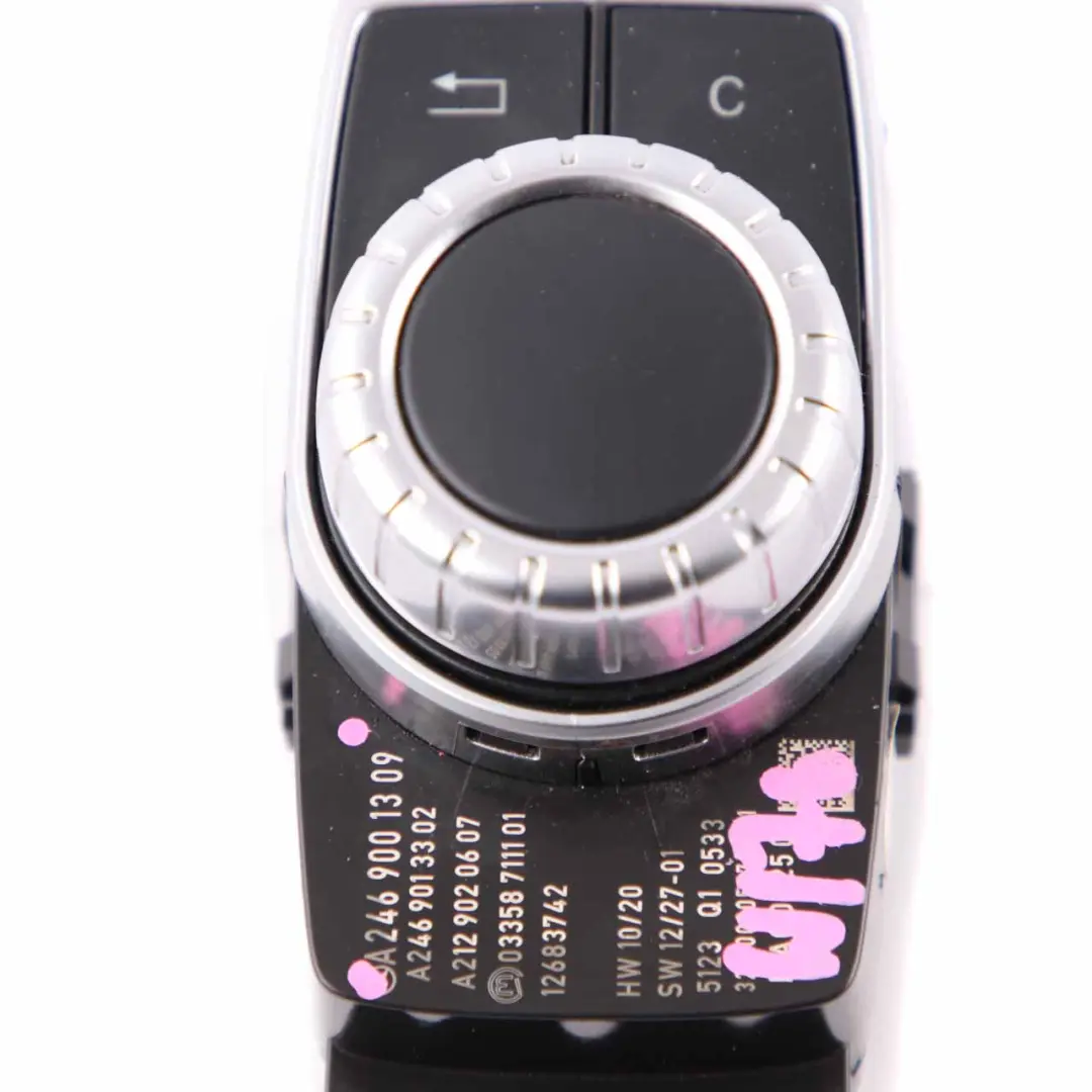 Controlador Multimedia Mercedes W176 W246 Botón Interruptor Control para con número de pieza A2469001309 Controlador Multimedia Mercedes W176 W246 Botón Interruptor Control - SKU A2469001309 - Número de pieza A2469001309