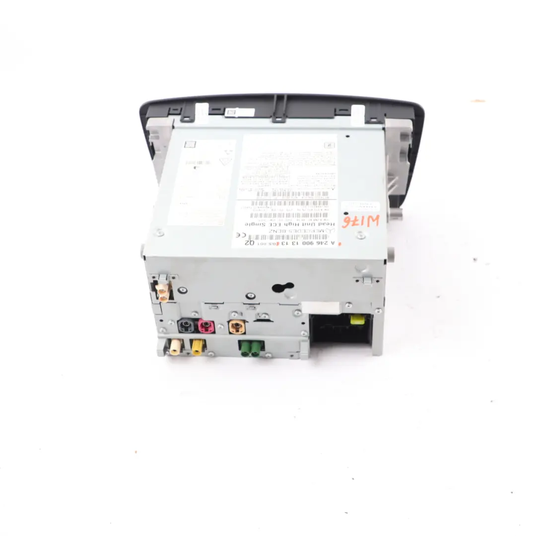  Radio CD Player Mercedes W176 W246 COMAND Nav Sat Head Unit - SKU A2469001313 - Part number A2469001313