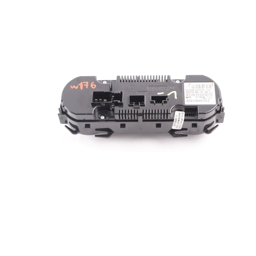 Mercedes W176 W246 Climate Control Panel Heater Switch Air Con A/C - SKU A2469002208-1 - Part number A2469002208