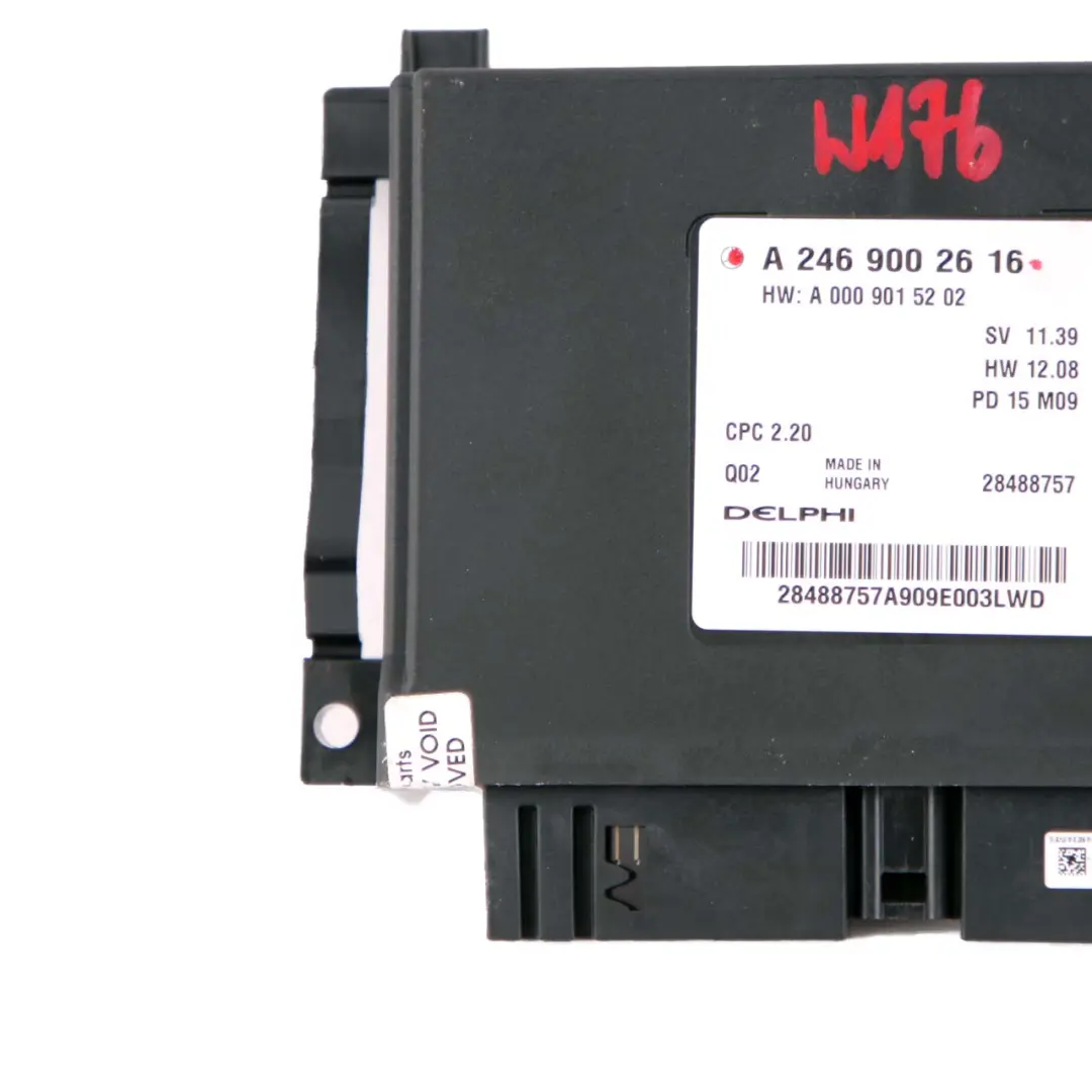 Mercedes W176 W246 PDC Parking Distance Sensor Control Unit Module - SKU A2469002616 - Part number A2469002616