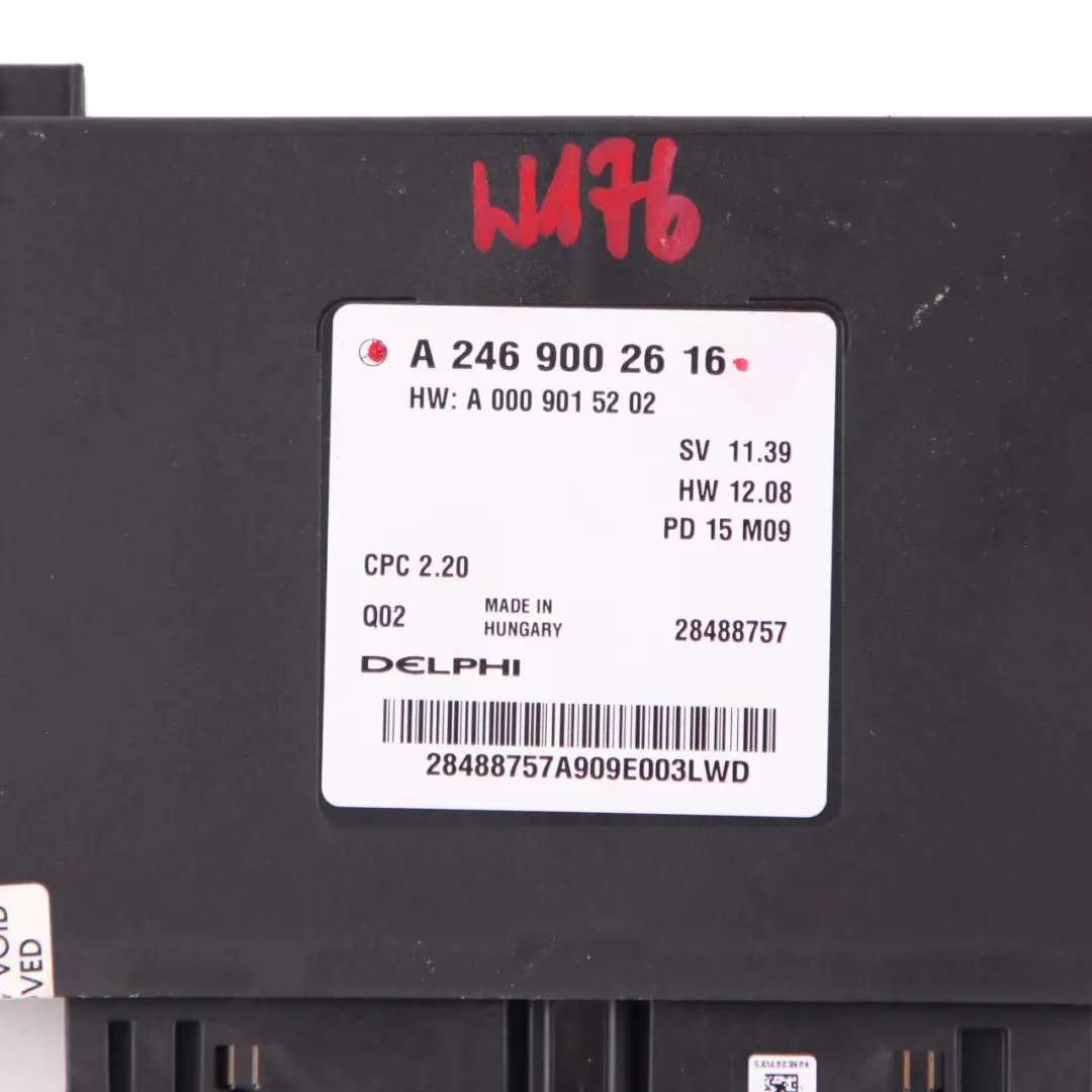 Mercedes W176 W246 PDC Parkabstandssensor Steuergerät Modul - SKU A2469002616 - Teilenummer A2469002616