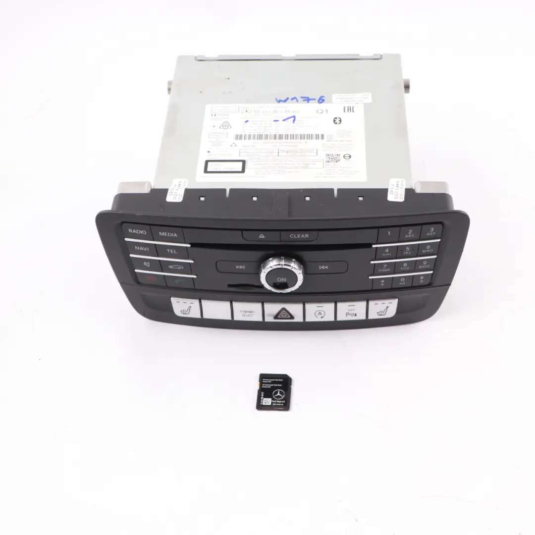 Lettore CD audio navigazione unità principale per Mercedes W176 W246 con numero di parte A2469002718 Mercedes W176 W246 Lettore CD audio navigazione unità principale - SKU A2469002718-1 - Numero di parte A2469002718