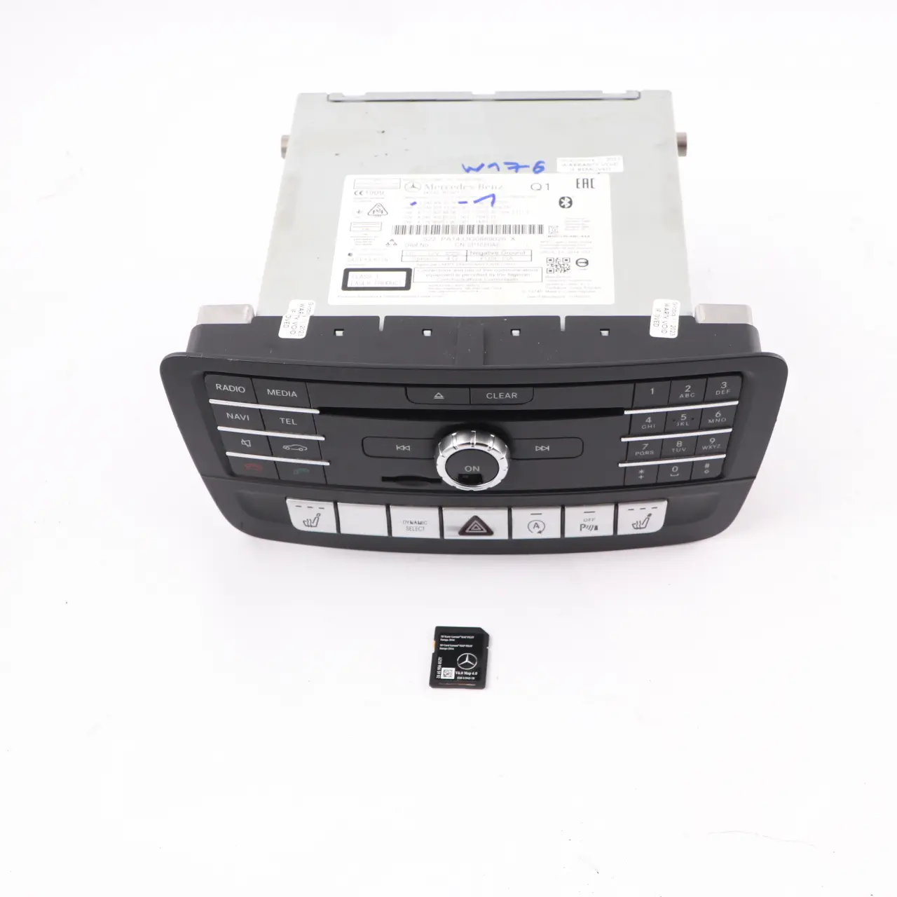 Radio CD Player Mercedes W176 W246 Audio Navegación Stereo Head Unit A2469002718