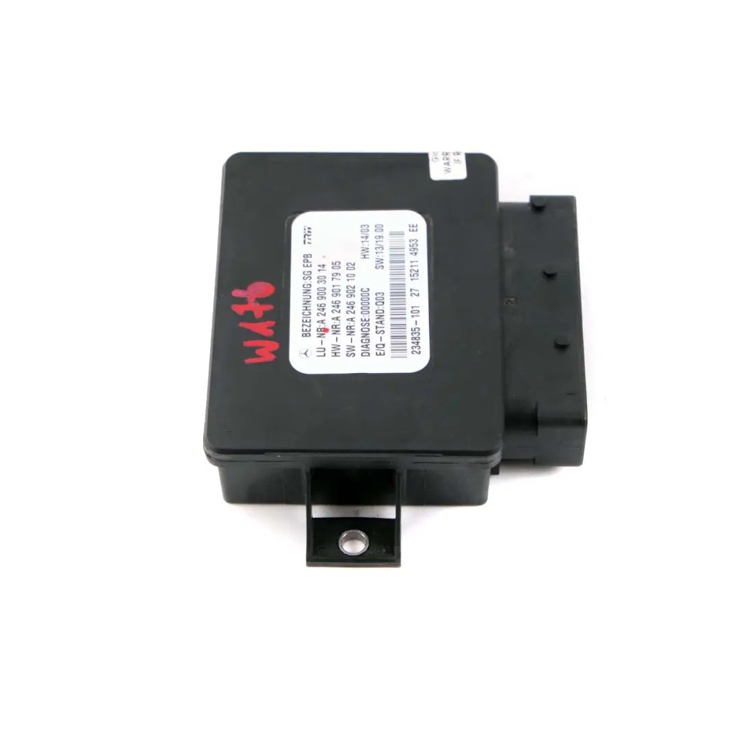 W231 W246 Freno stazionamento Modulo controllo per Mercedes W176 con numero di parte A2469003014 Mercedes W176 W231 W246 Freno stazionamento Modulo controllo - SKU A2469003014 - Numero di parte A2469003014