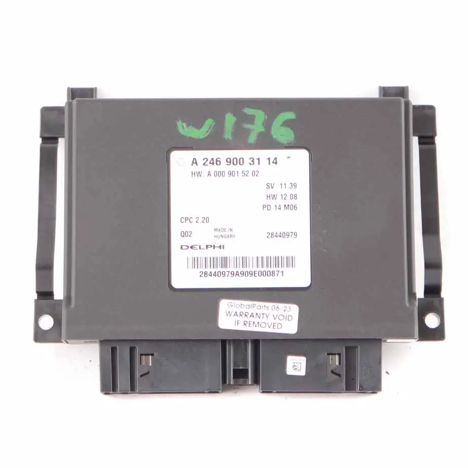 Transmission Module Mercedes W176 W246 Control Unit ECU to with Part number A2469003114 Transmission Module Mercedes W176 W246 Control Unit ECU - SKU A2469003114 - Part number A2469003114