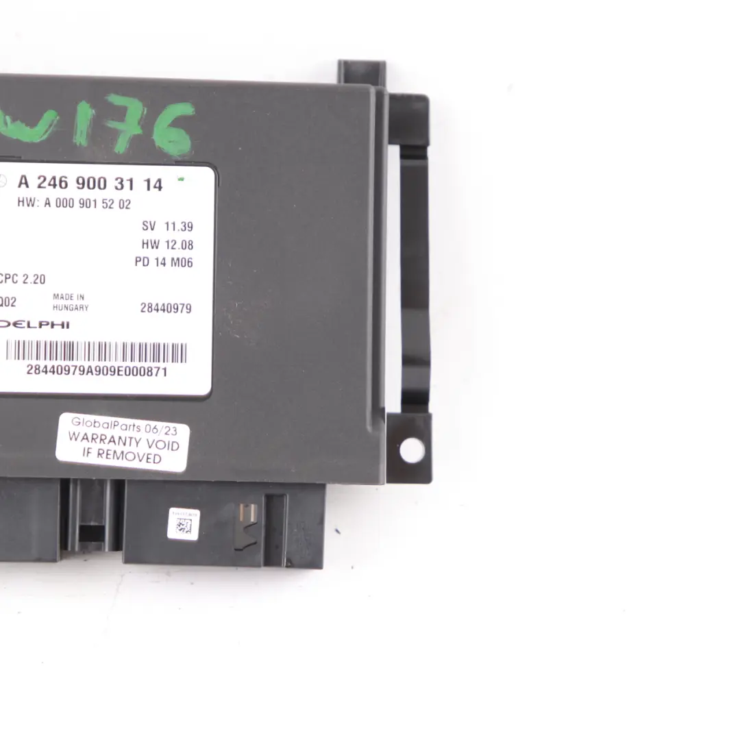 Modulo di trasmissione Mercedes W176 W246 Unità di controllo ECU per con numero di parte A2469003114 Modulo di trasmissione Mercedes W176 W246 Unità di controllo ECU - SKU A2469003114 - Numero di parte A2469003114