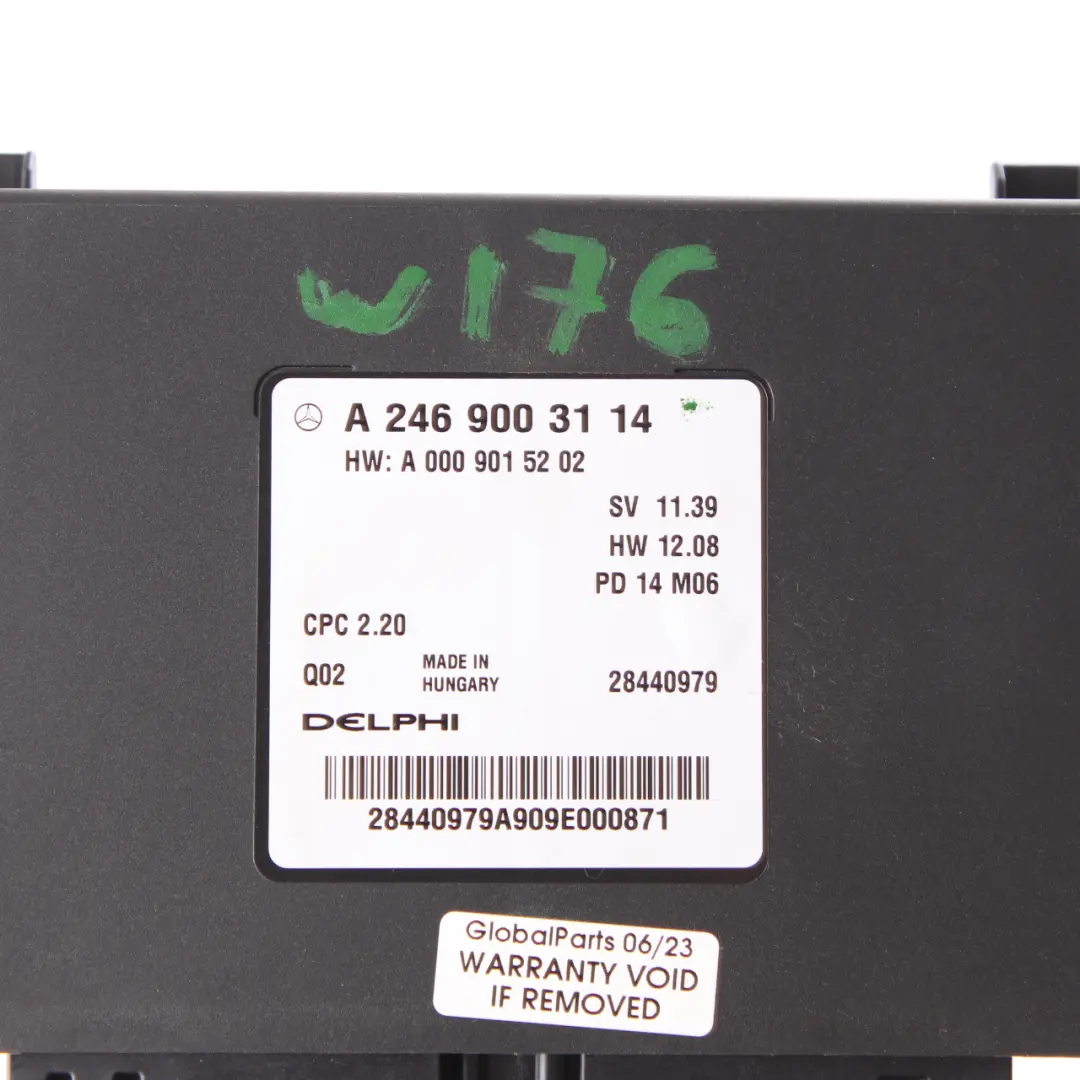 Transmission Module Mercedes W176 W246 Control Unit ECU  - SKU A2469003114 - Part number A2469003114