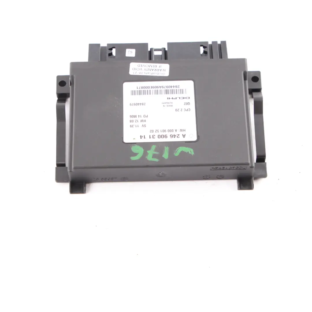 Transmission Module Mercedes W176 W246 Control Unit ECU to with Part number A2469003114 Transmission Module Mercedes W176 W246 Control Unit ECU - SKU A2469003114 - Part number A2469003114