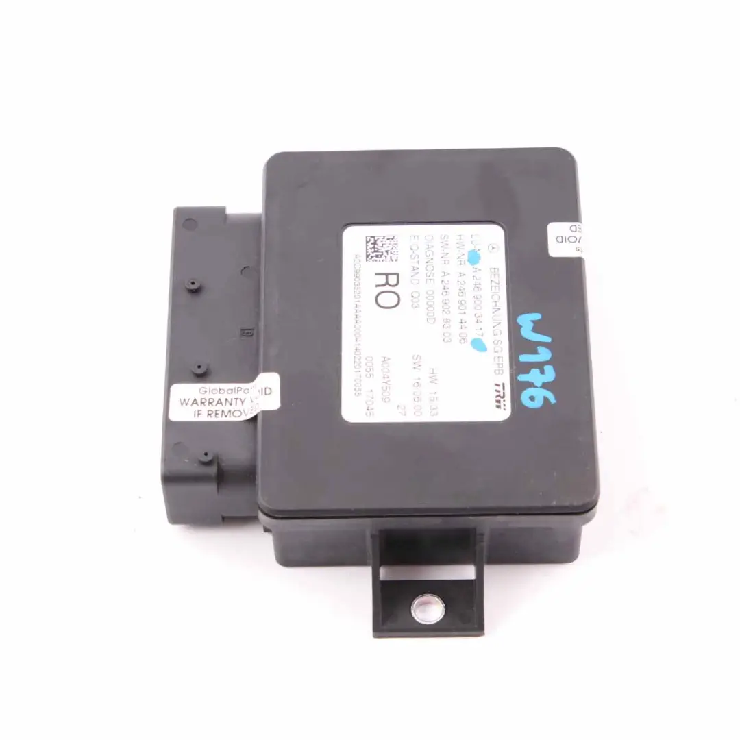  Module frein stationnement Mercedes W176 W231 W246 Unité de contrôle électrique - SKU A2469003417 - Numéro de pièce A2469003417