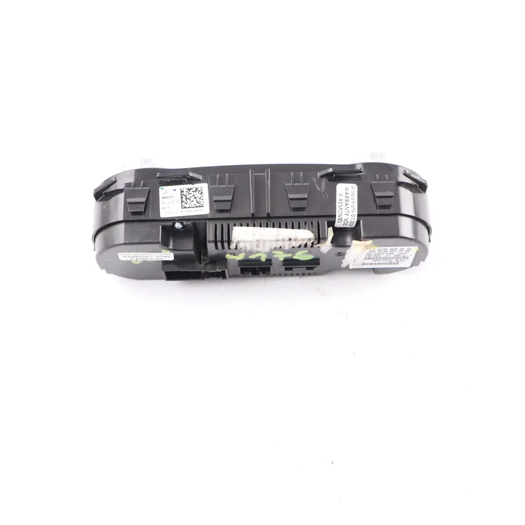 Climate Control Panel Mercedes W176 W246 Heater Switch Air Con A/C to with Part number A2469003616 Climate Control Panel Mercedes W176 W246 Heater Switch Air Con A/C - SKU A2469003616 - Part number A2469003616
