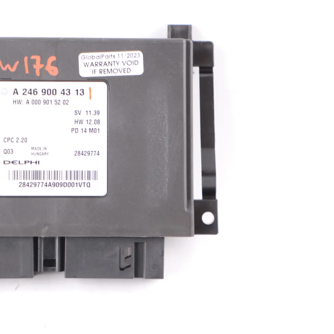  Gearbox Module Mercedes W176 Automatic Transmission Unit ECU - SKU A2469004313 - Part number A2469004313