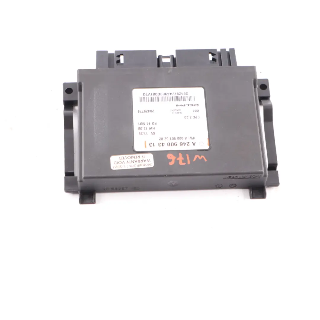 Gearbox Module Mercedes W176 Automatic Transmission Unit ECU - SKU A2469004313 - Part number A2469004313