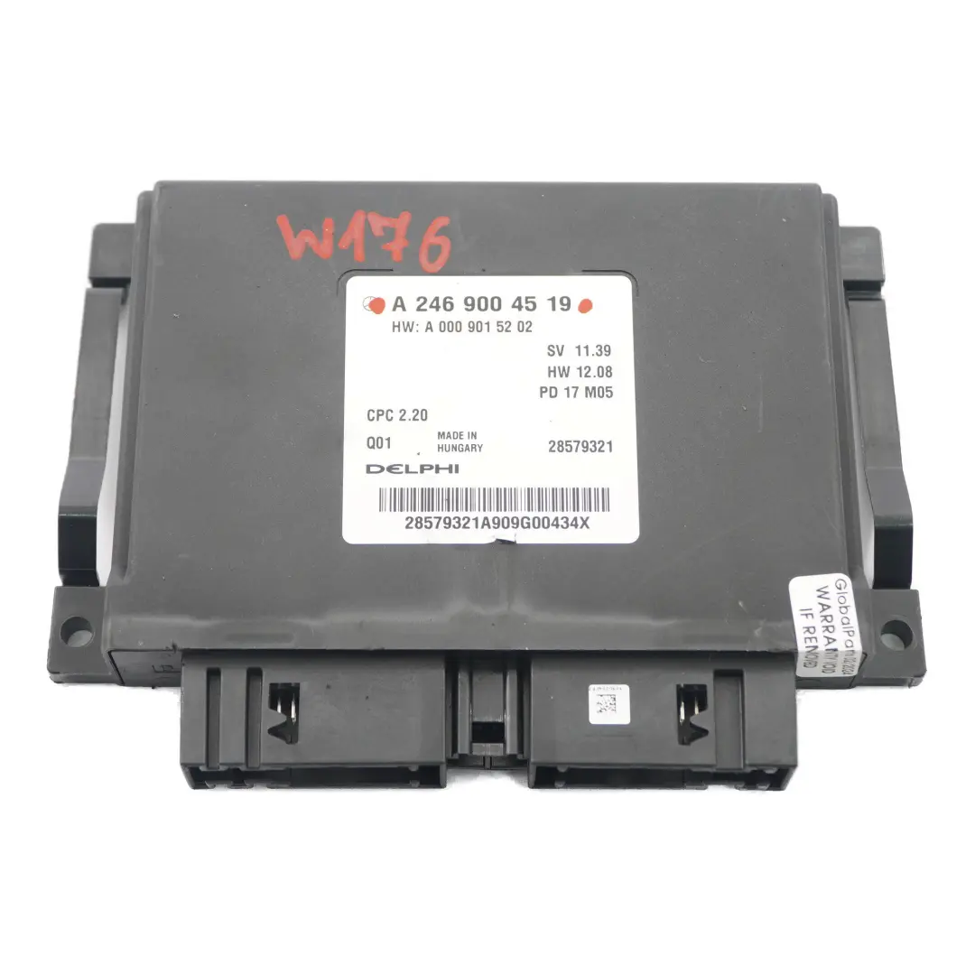 Gearbox Module Mercedes W176 W246 Control Unit ECU Automatic to with Part number A2469004519 Gearbox Module Mercedes W176 W246 Control Unit ECU Automatic - SKU A2469004519 - Part number A2469004519