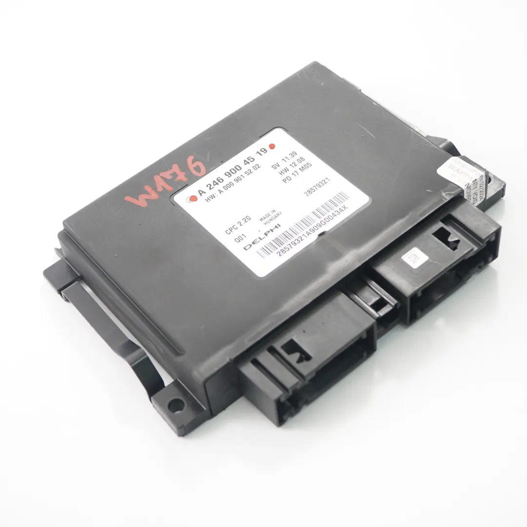 Module boîte vitesses Mercedes W176 W246 Unité ECU Automatique pour à propos du numéro de pièce A2469004519 Module boîte vitesses Mercedes W176 W246 Unité ECU Automatique - SKU A2469004519 - Numéro de pièce A2469004519