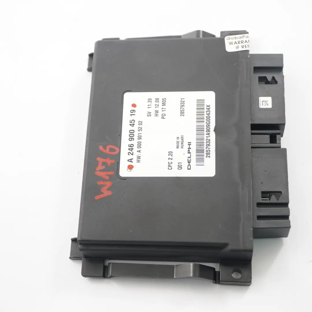 Gearbox Module Mercedes W176 W246 Control Unit ECU Automatic to with Part number A2469004519 Gearbox Module Mercedes W176 W246 Control Unit ECU Automatic - SKU A2469004519 - Part number A2469004519