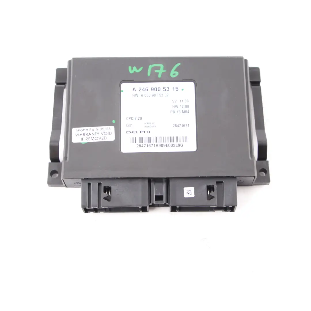 Módulo de Transmisión Mercedes W176 OM607 Diesel Unidad de Control para con número de pieza A2469005315 Módulo de Transmisión Mercedes W176 OM607 Diesel Unidad de Control - SKU A2469005315 - Número de pieza A2469005315