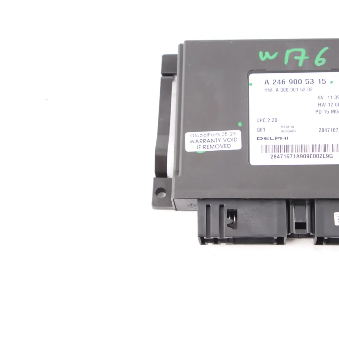 Módulo de Transmisión Mercedes W176 OM607 Diesel Unidad de Control para con número de pieza A2469005315 Módulo de Transmisión Mercedes W176 OM607 Diesel Unidad de Control - SKU A2469005315 - Número de pieza A2469005315