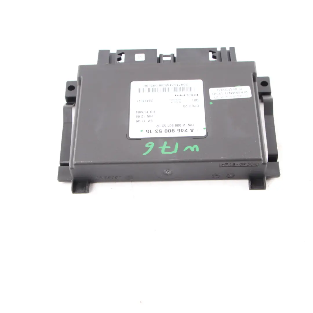 Transmission Module Mercedes W176 OM607 Diesel Control Unit to with Part number A2469005315 Transmission Module Mercedes W176 OM607 Diesel Control Unit - SKU A2469005315 - Part number A2469005315