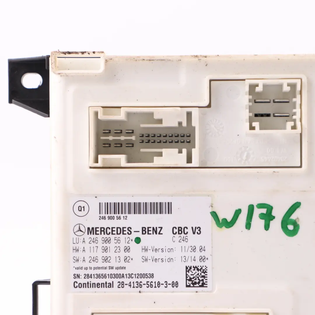  Fuse Box Mercedes W176 Front Fuse Relay Box Sam Control Module N10 - SKU A2469005612 - Part number A2469005612