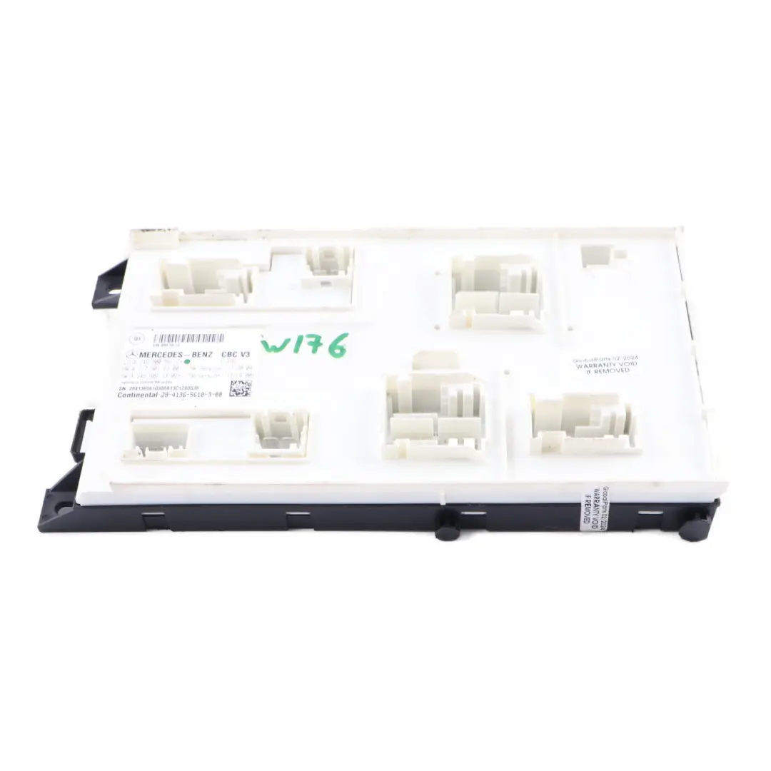 Fuse Box Mercedes W176 Front Fuse Relay Box Sam Control Module N10 to with Part number A2469005612 Fuse Box Mercedes W176 Front Fuse Relay Box Sam Control Module N10 - SKU A2469005612 - Part number A2469005612